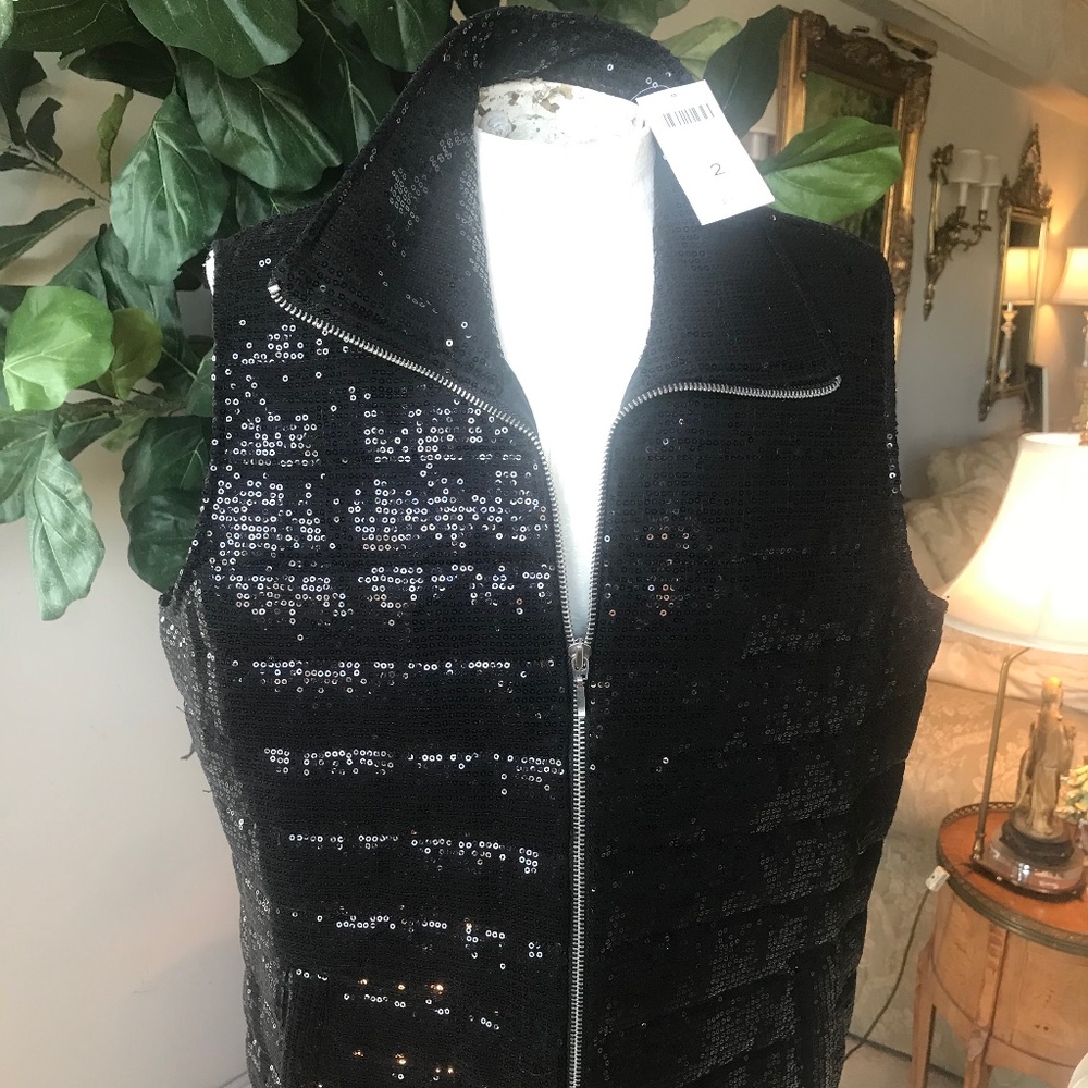 Chico’s Sequin Vest